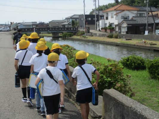 湊川沿いを歩いて当時の苦労を体感する