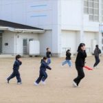 今年度初の避難訓練　　