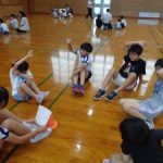 縦割り班で対話タイム