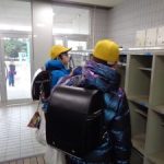 入学説明会へ　６年生