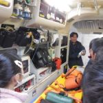 消防署見学　３年生