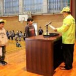 少年交通指導員委嘱書交付式