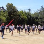 運動会全体練習１日目