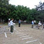 自転車安全運転講習会　４年生