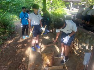 ５・６年宿泊学習（１日目午後）★９月１１日