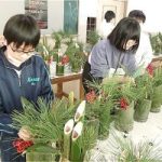 門松づくり完成（６年生）　★　１２月１６日（火）