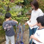 アサガオの種取り（１年生）★１０月６日（火）