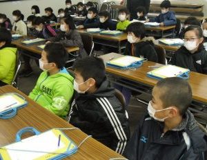 消防署見学（３年２組）