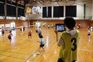 保健体育科「バレーボール」 -十三中-