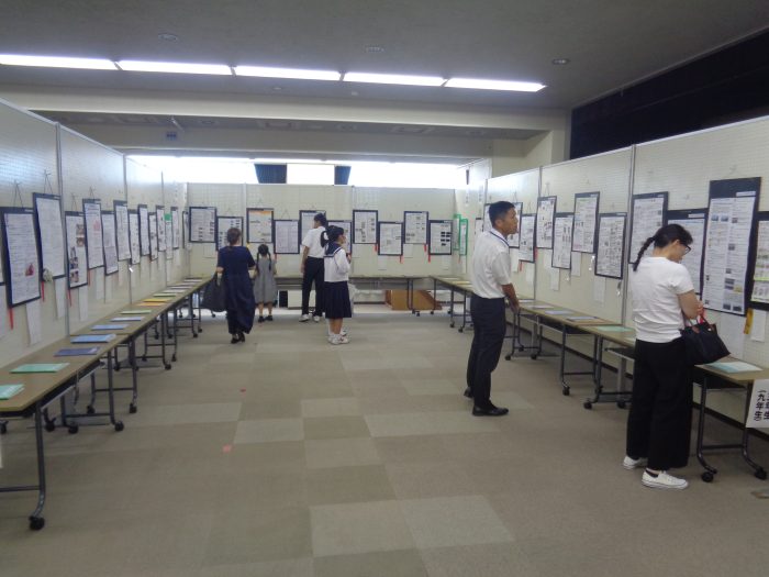 令和７年度氷見市児童生徒科学作品展覧会（９/６、９/７）