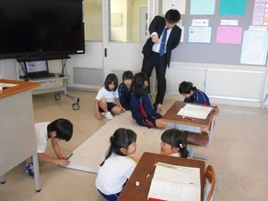 4月21日(土) 授業参観 氷見市立灘浦小学校
