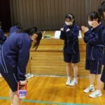 授業風景　3年2組　体育（5月１日）