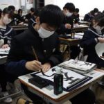 2年3組　国語(習字)