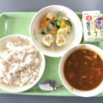本日の給食　4月9日(木)
