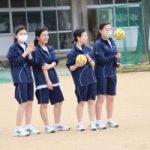 3年3組　保健体育科　(ハンドボール投げ)