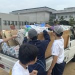 親子ふれあい資源回収(８月２日)