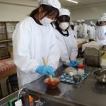 3年1組　調理実習